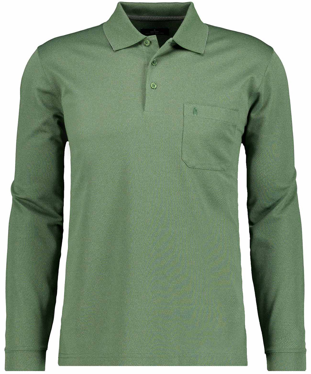 Polo LS fish net, TANNENGRUN 368 Bild 1