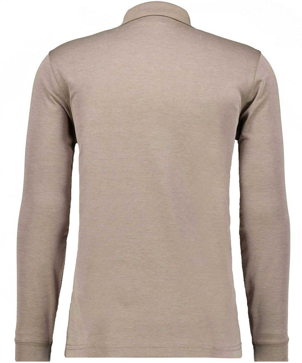 Polo soft knit LS, BEIGE MEL 820 Bild 2