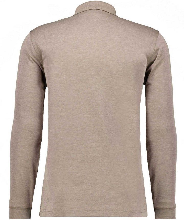 Polo soft knit LS, BEIGE MEL 820 Bild 2