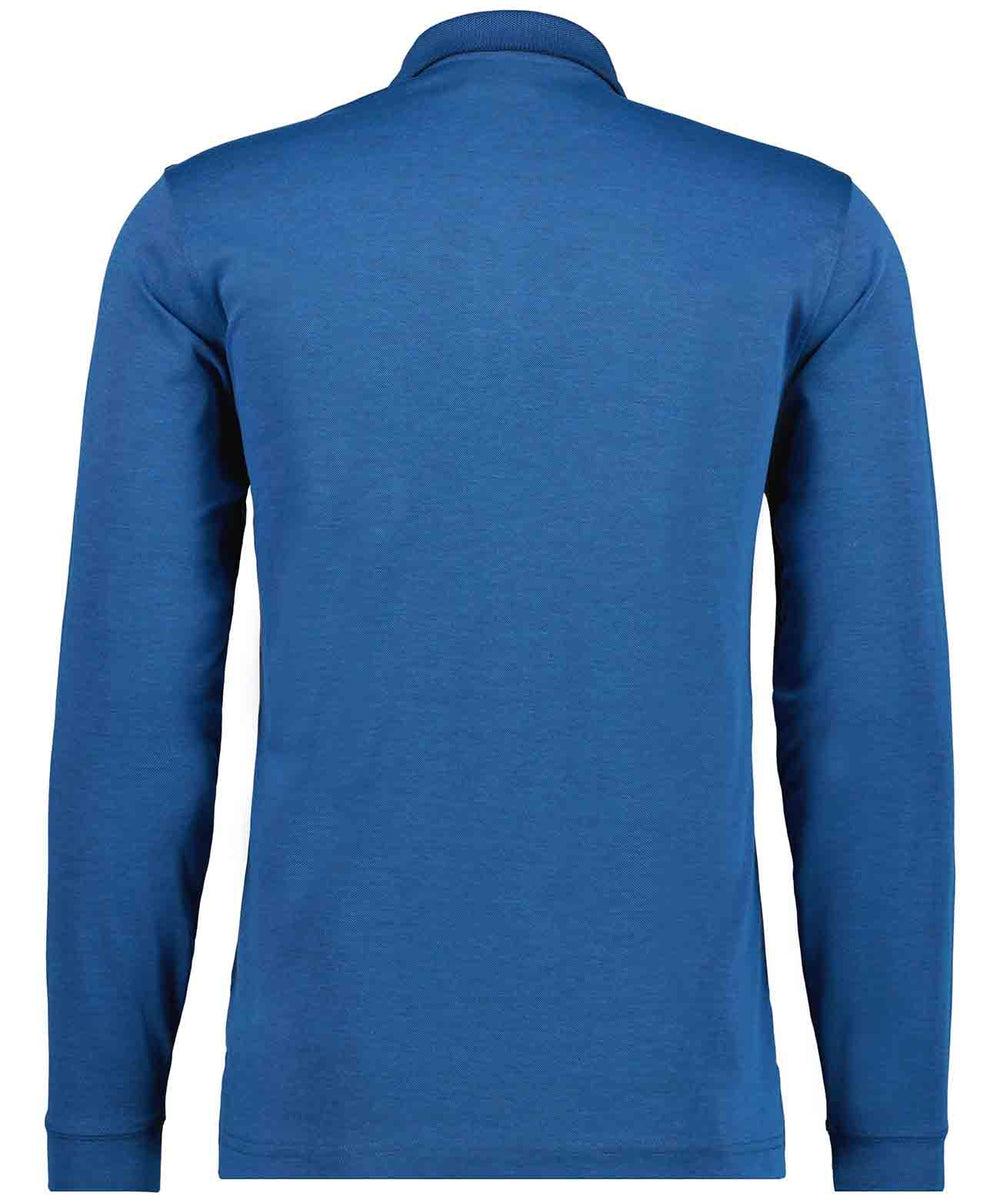 Polo soft knit LS, BLAU 765 Bild 2