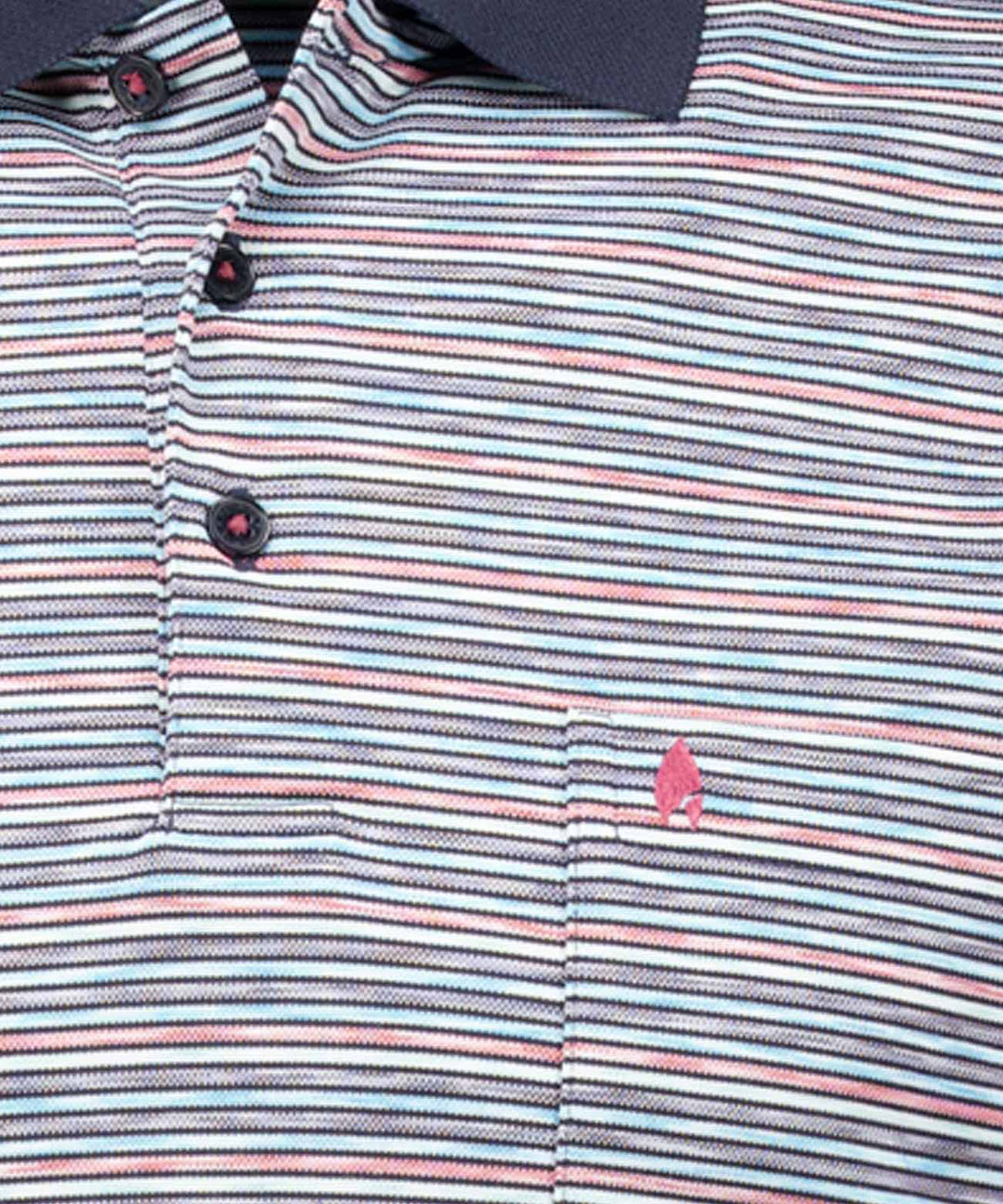 Polo yd stripe, BLAU MEL 701 Bild 3