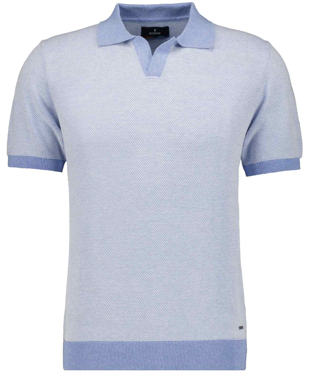 Resort collar, 2-coloured, HELLBLAU 072 Bild 1