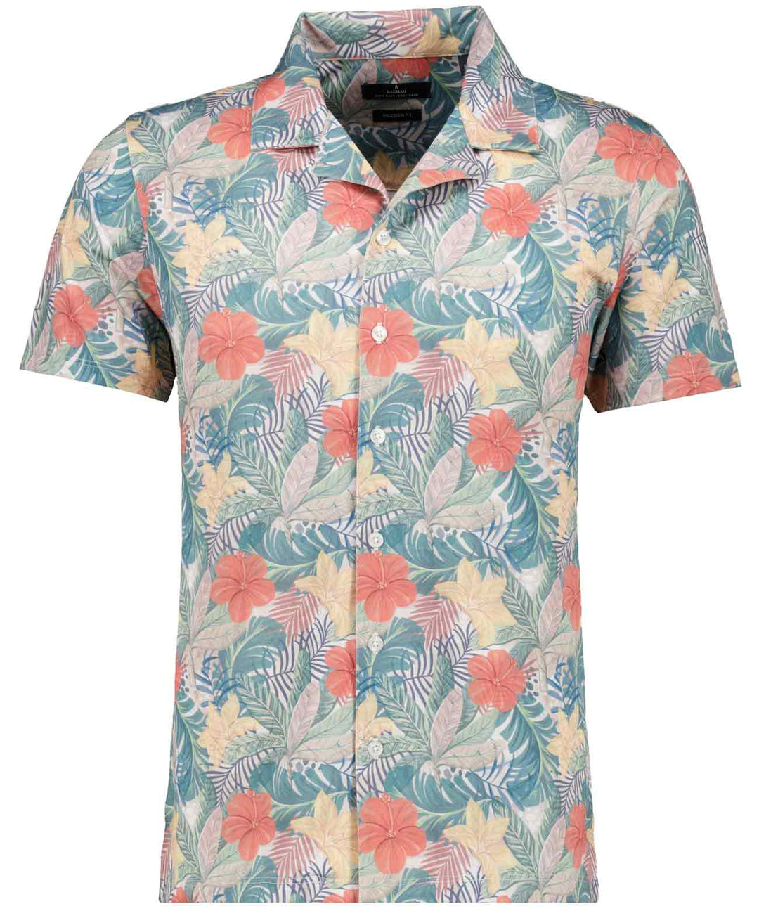 Resort collar, multi print, FLOWERS 963 Bild 1