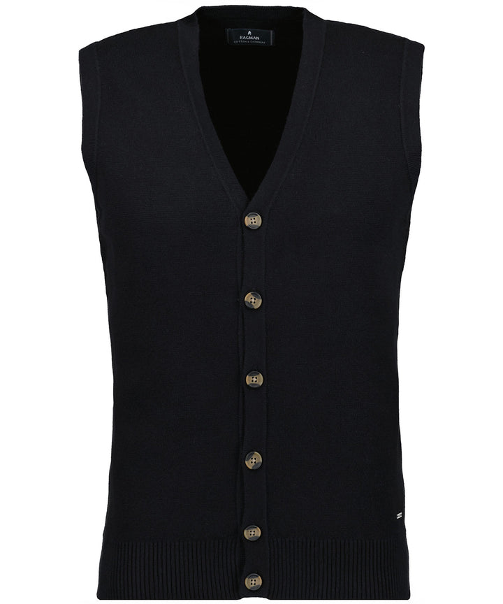Sleeveless vest, SCHWARZ 009 Bild 1