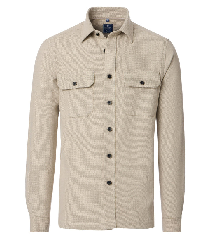 FLANELL COMFORT FIT 1/1 KENT, 200 BEIGE 200 Bild 1