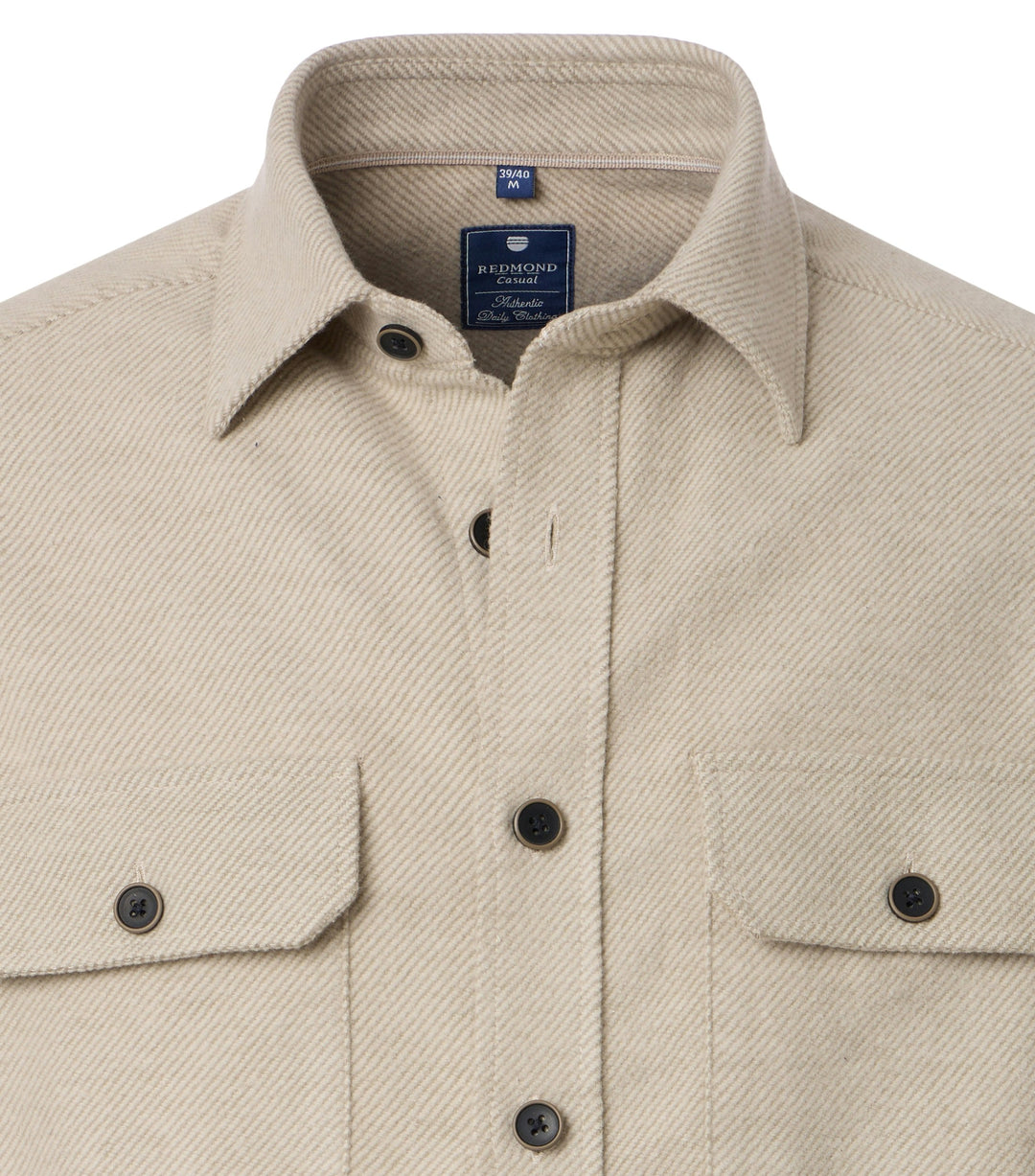 FLANELL COMFORT FIT 1/1 KENT, 200 BEIGE 200 Bild 3