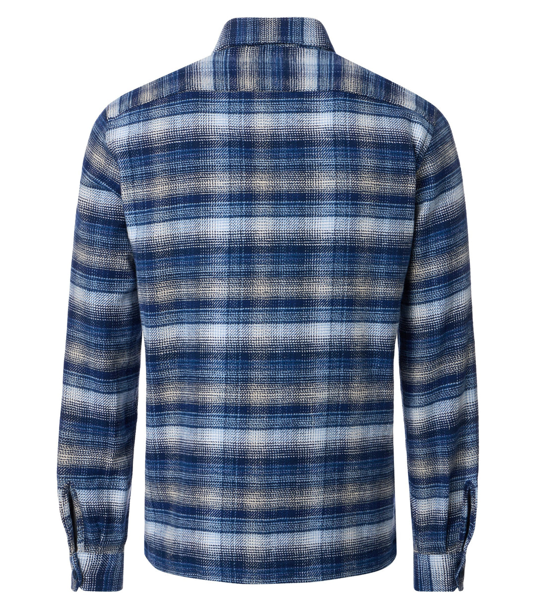 FLANELL COMFORT FIT 1/1 KENT, 100 BLAU 100 Bild 4