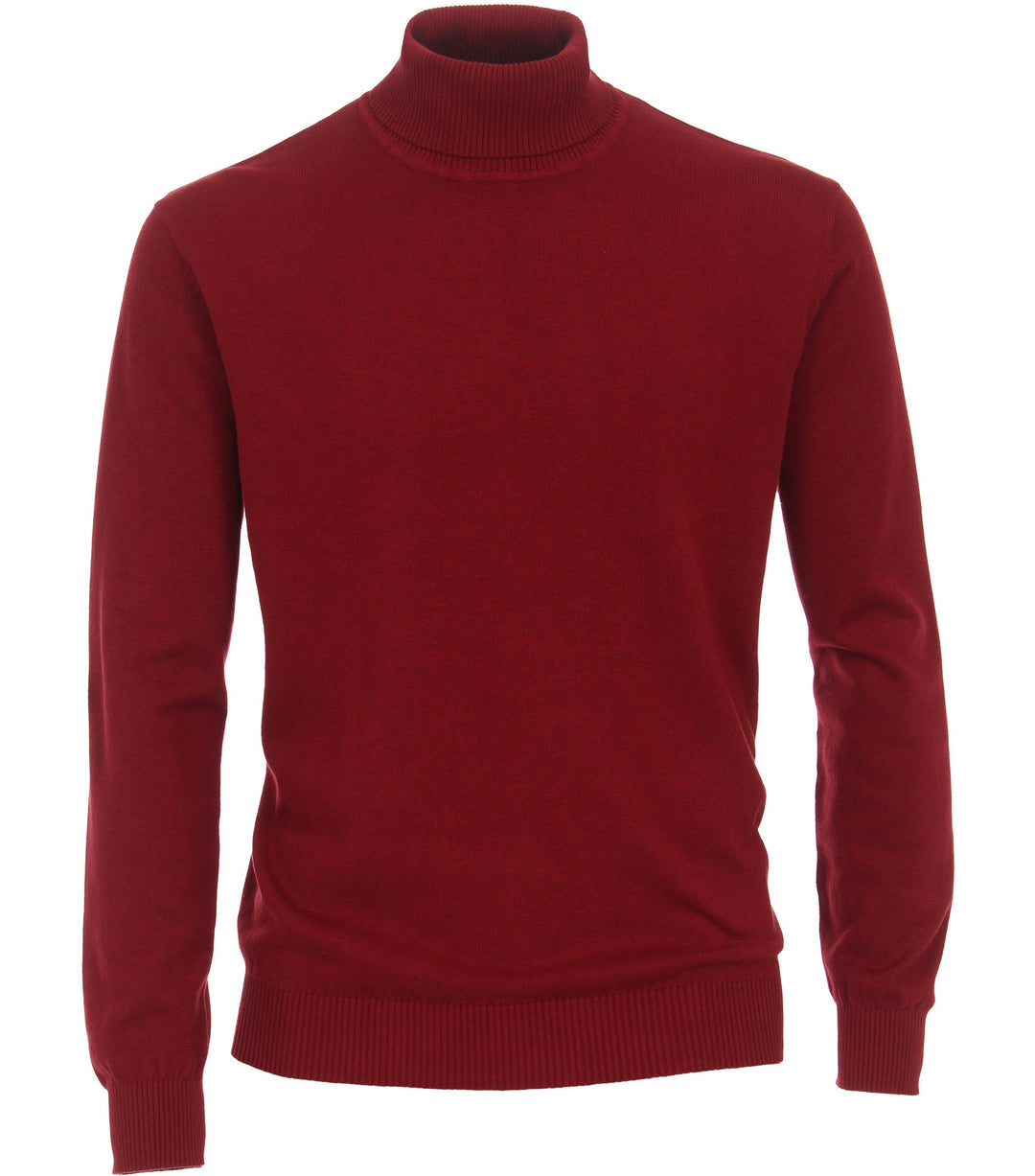 NOS PULLOVER ROLL-NECK, 58 ROT 58 Bild 1