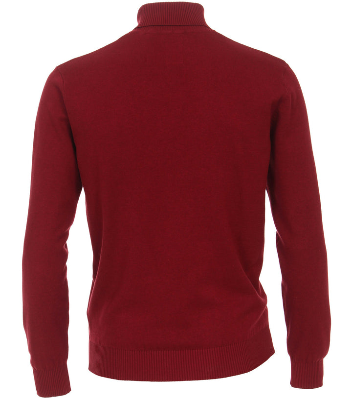 NOS PULLOVER ROLL-NECK, 58 ROT 58 Bild 3
