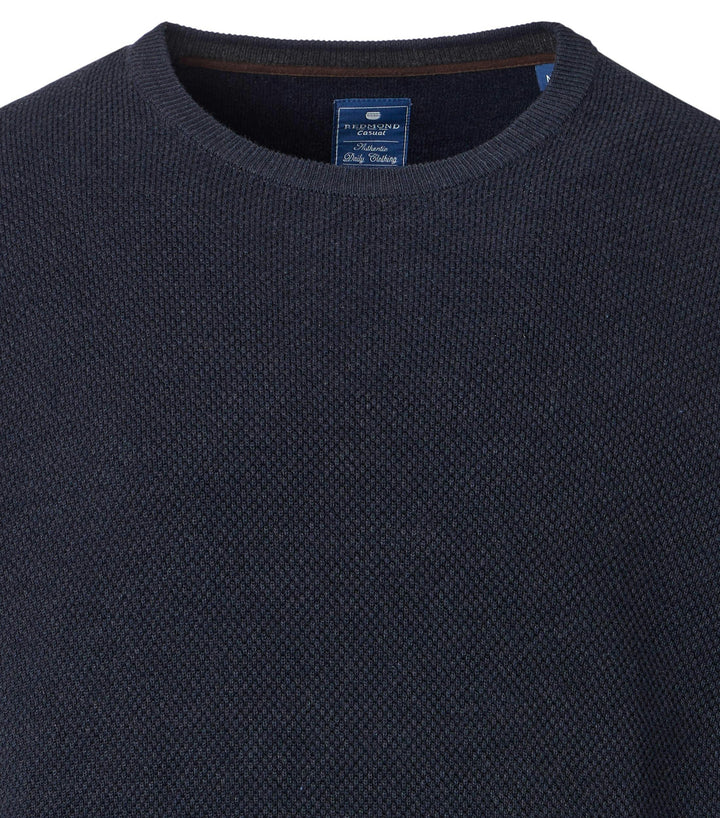 NOS PULLOVER ROUND-NECK, 11 BLAU 11 Bild 3