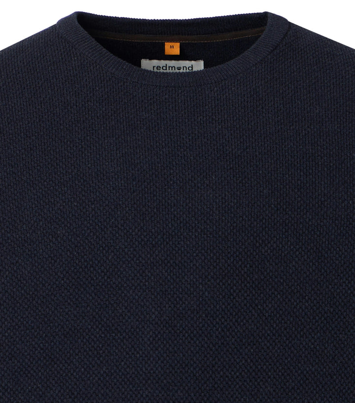 NOS PULLOVER ROUND-NECK, 11 BLAU 11 Bild 3