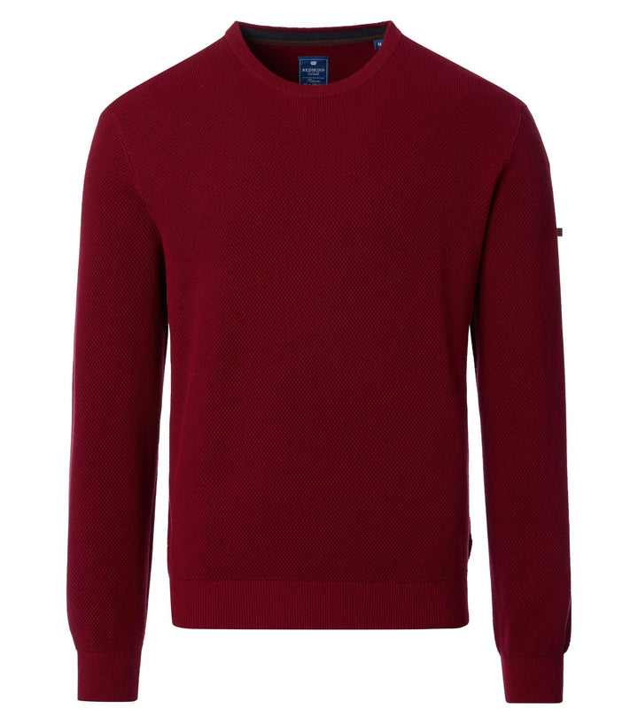 NOS PULLOVER ROUND-NECK, 58 ROT 58 Bild 1
