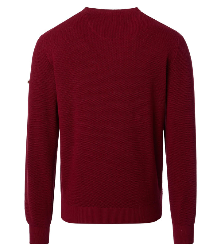 NOS PULLOVER ROUND-NECK, 58 ROT 58 Bild 3