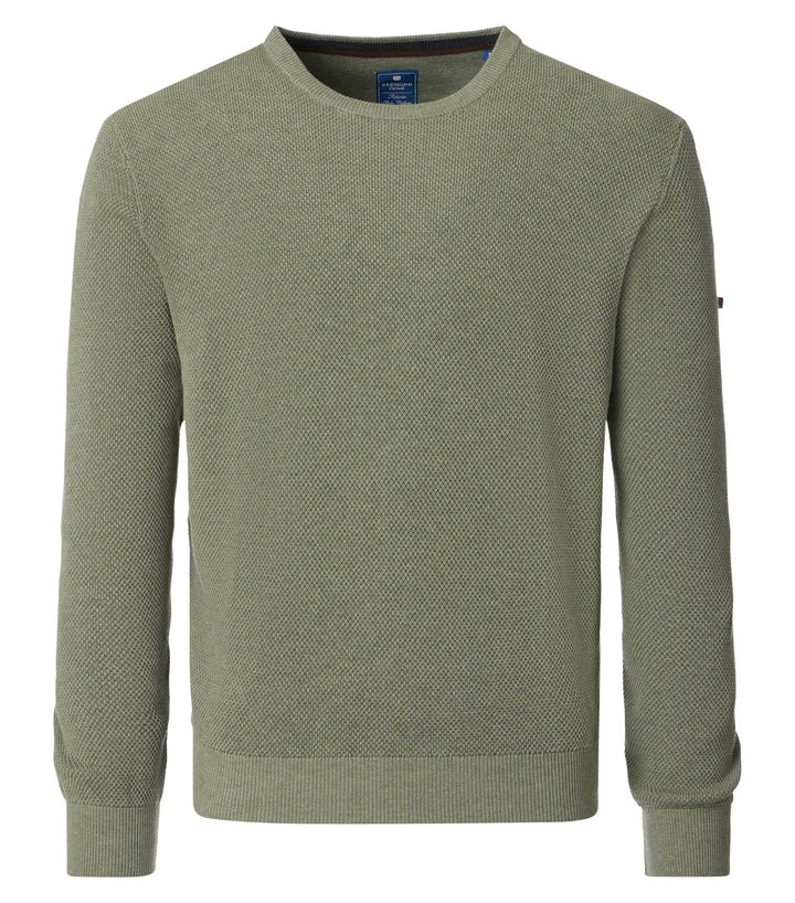 NOS PULLOVER ROUND-NECK, 633 GRUEN SALBEI 633 Bild 1