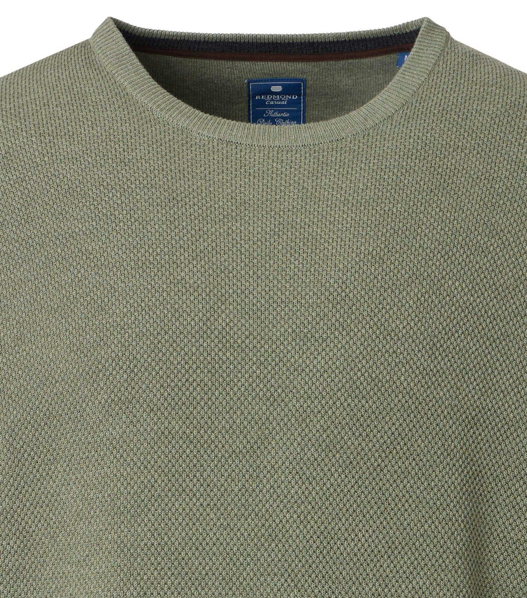 NOS PULLOVER ROUND-NECK, 633 GRUEN SALBEI 633 Bild 3