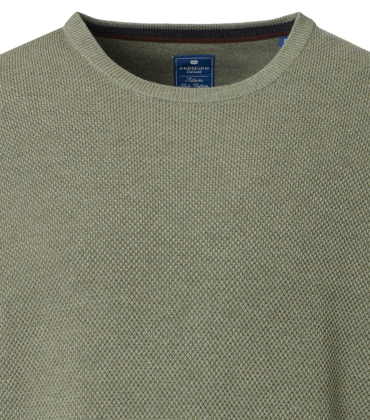 NOS PULLOVER ROUND-NECK, 633 GRUEN SALBEI 633 Bild 3