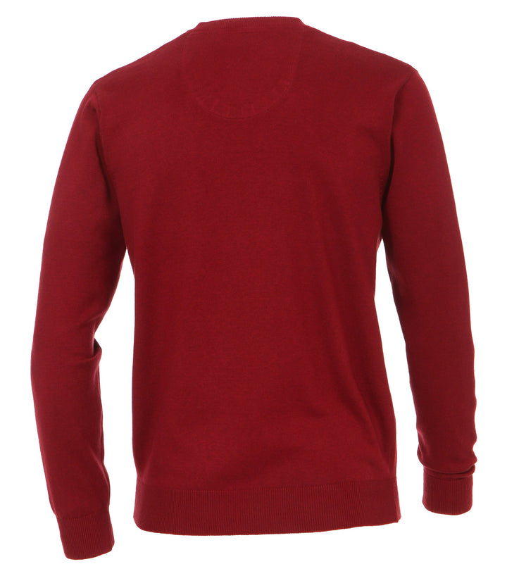 NOS PULLOVER V-NECK, 58 ROT 58 Bild 3