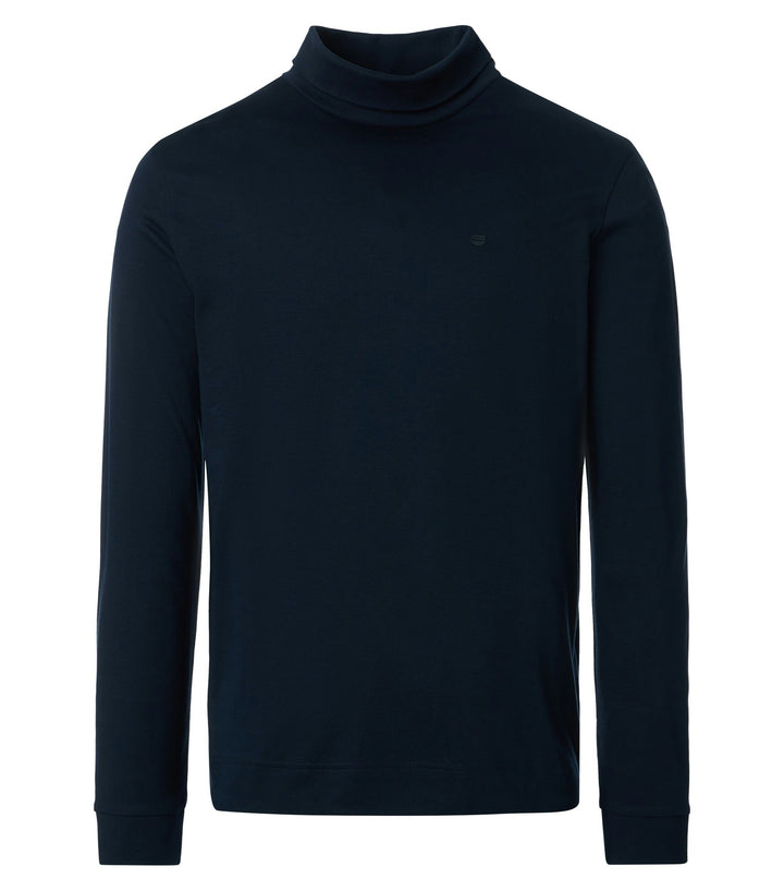 T-SHIRT ROLL-NECK 1/1, 100 BLAU 100 Bild 1
