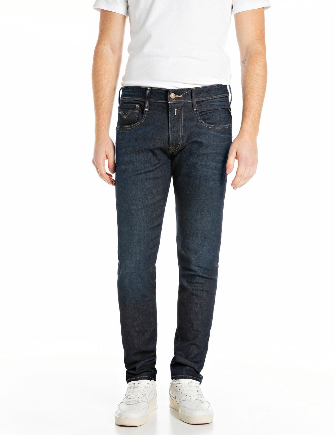 Hose 10.5 OZ DARK INDIGO SUPER, DARK BLUE C007 Bild 1