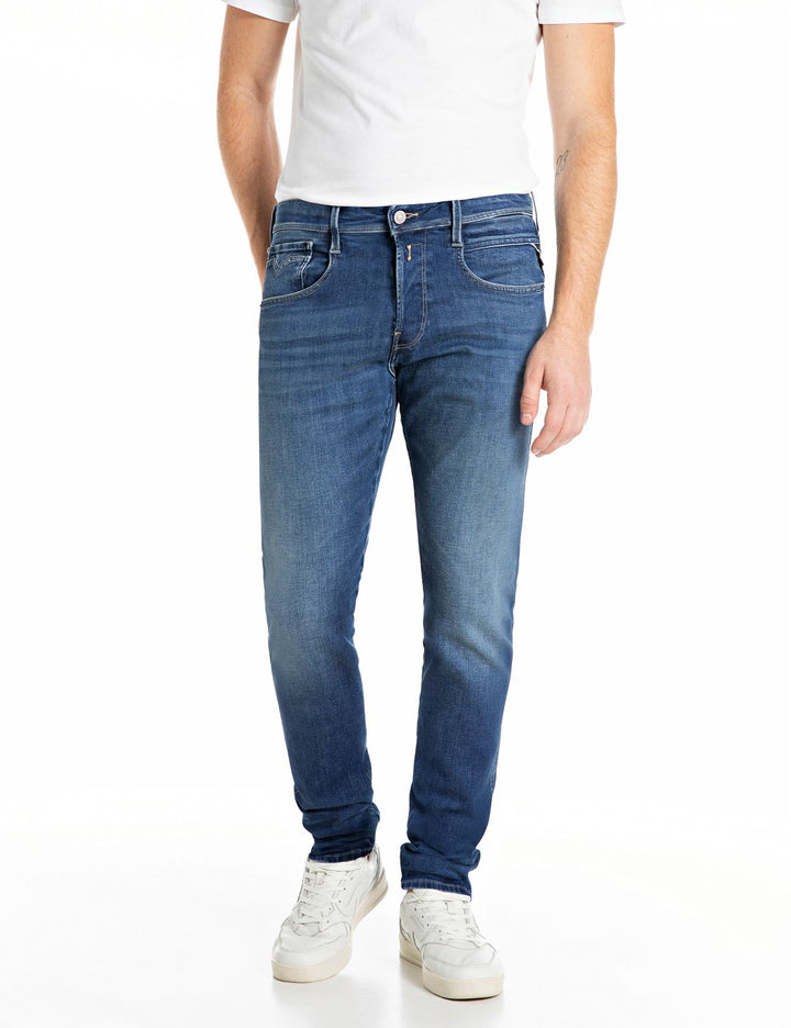 Hose 10.5 OZ DARK INDIGO SUPER, MEDIUM BLUE C009 Bild 1