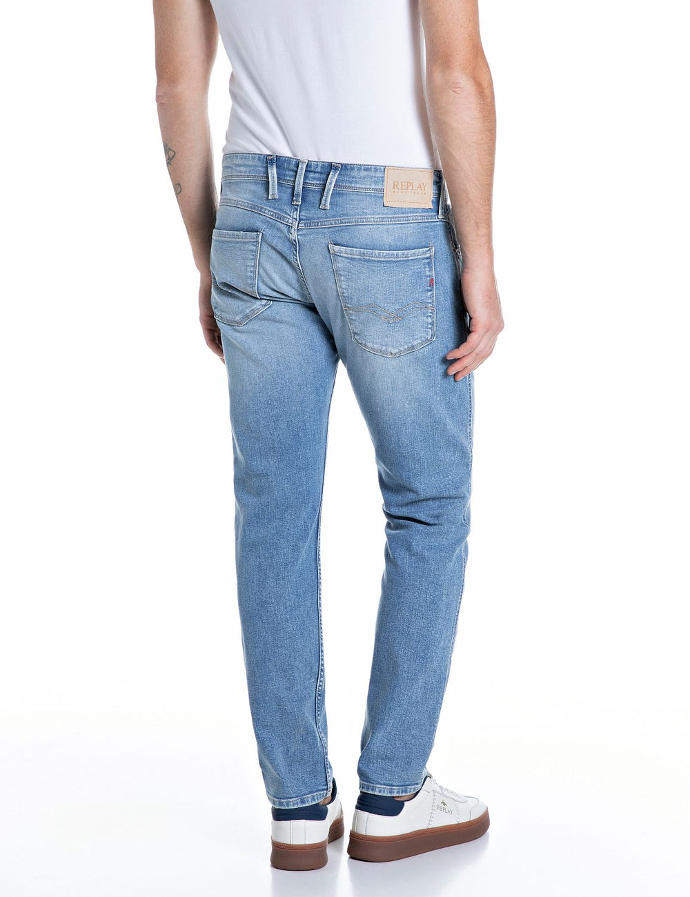 Hose 10.5 OZ DARK INDIGO SUPER, LIGHT BLUE C010 Bild 2
