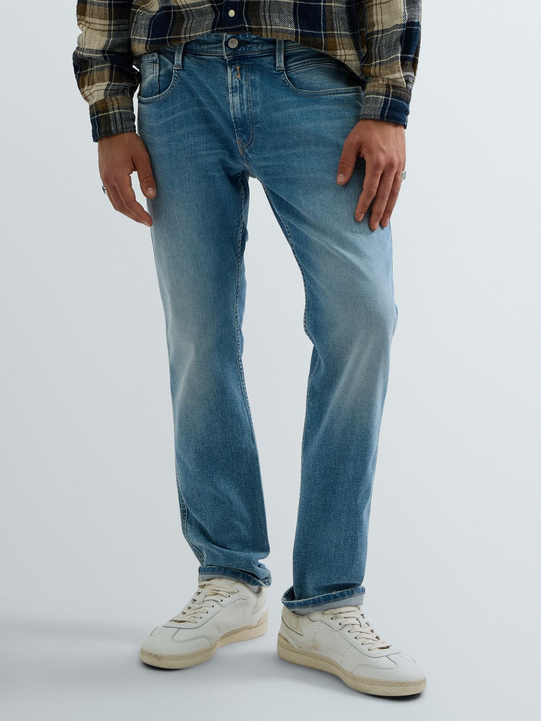 Hose 10.5 OZ DARK INDIGO SUPER, LIGHT BLUE C010 Bild 5