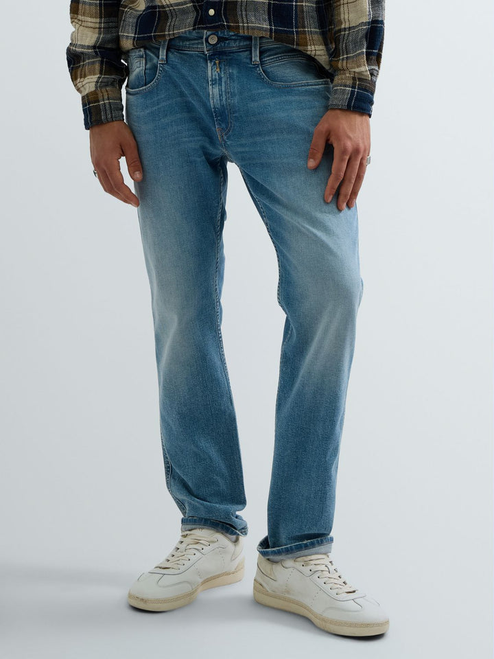 Hose 10.5 OZ DARK INDIGO SUPER, LIGHT BLUE C010 Bild 5
