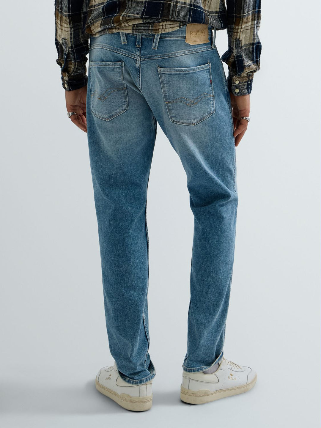Hose 10.5 OZ DARK INDIGO SUPER, LIGHT BLUE C010 Bild 6