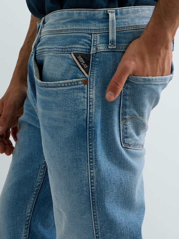 Hose 10.5 OZ DARK INDIGO SUPER, LIGHT BLUE C010 Bild 9