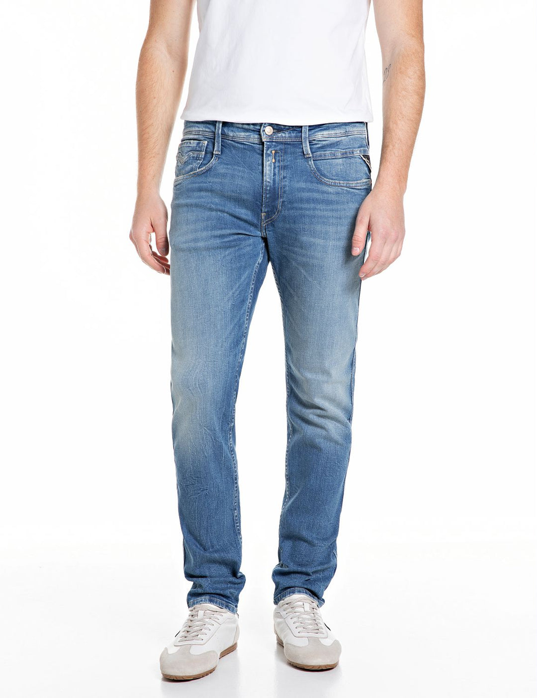 Hose 10.5 OZ DARK INDIGO SUPER, MEDIUM BLUE 009 Bild 1