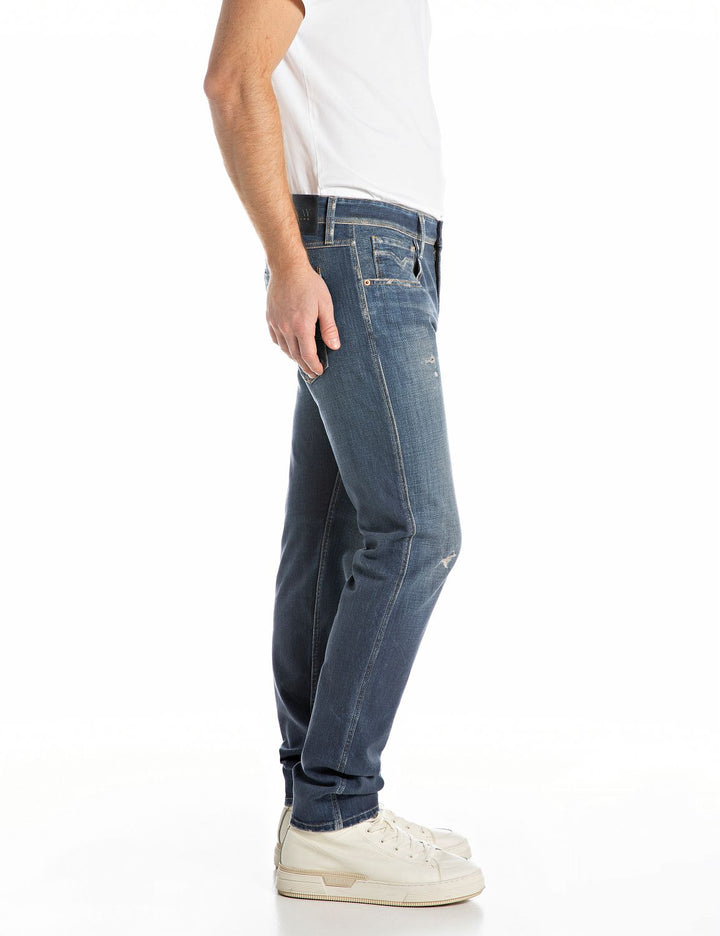 Hose 10.5 OZ PRINTED STRETCH D, DARK BLUE 007 Bild 3