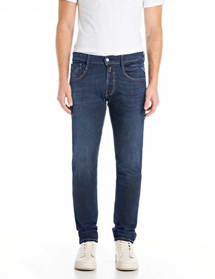 Hose 10 OZ DARK INDIGO POWER S, DARK BLUE 007 Bild 1