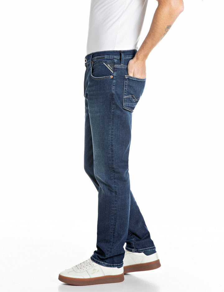 Hose 11.5 OZ DEEP BLUE INDIGO, DARK BLUE C007 Bild 3