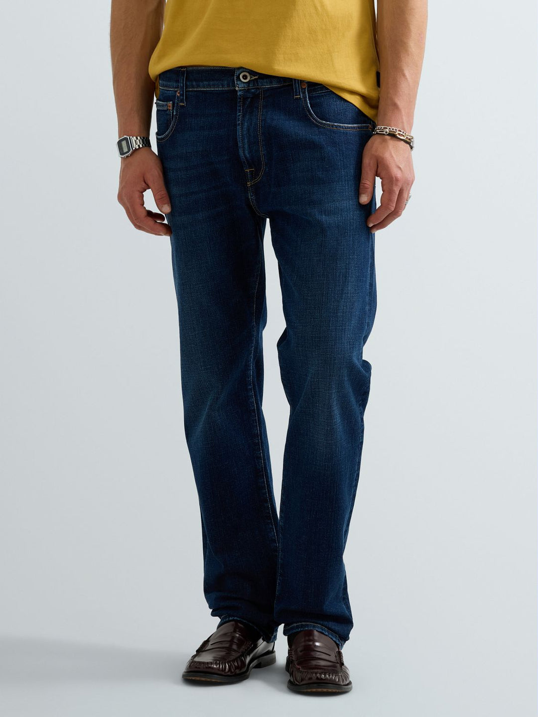 Hose 11.5 OZ DEEP BLUE INDIGO, DARK BLUE C007 Bild 5