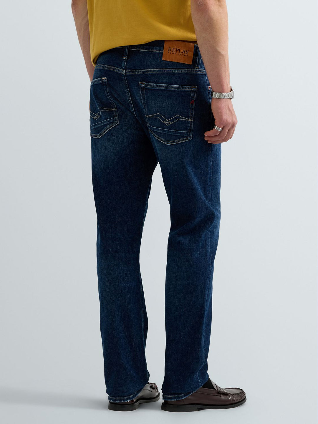 Hose 11.5 OZ DEEP BLUE INDIGO, DARK BLUE C007 Bild 6