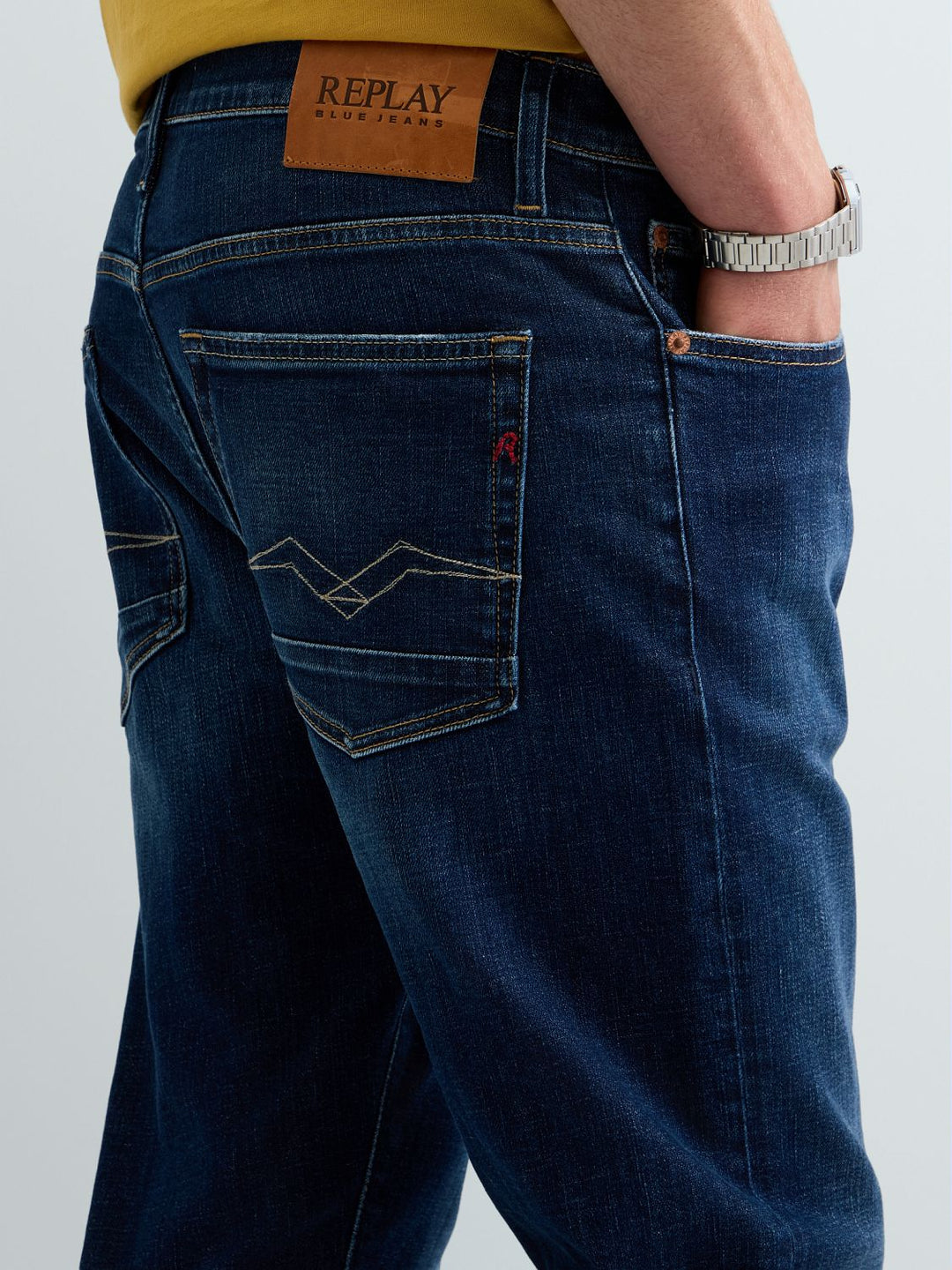 Hose 11.5 OZ DEEP BLUE INDIGO, DARK BLUE C007 Bild 9