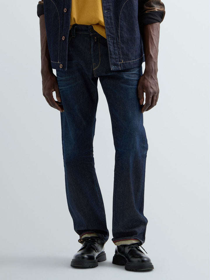Hose 11 OZ COMFORT BLUE DENIM, DARK BLUE C007 Bild 5