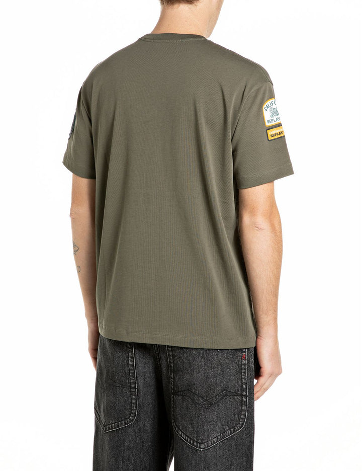 TShirt COTTON LOOSE JERSEY, IVY GREEN C00G Bild 1