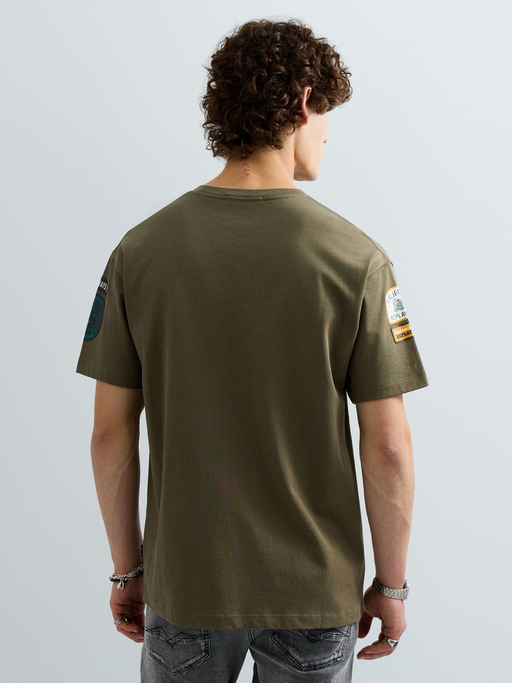 TShirt COTTON LOOSE JERSEY, IVY GREEN C00G Bild 4