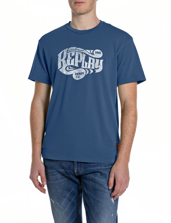TShirt HEAVY OLD G.DYED RUSTIC, NAVY 973 Bild 1