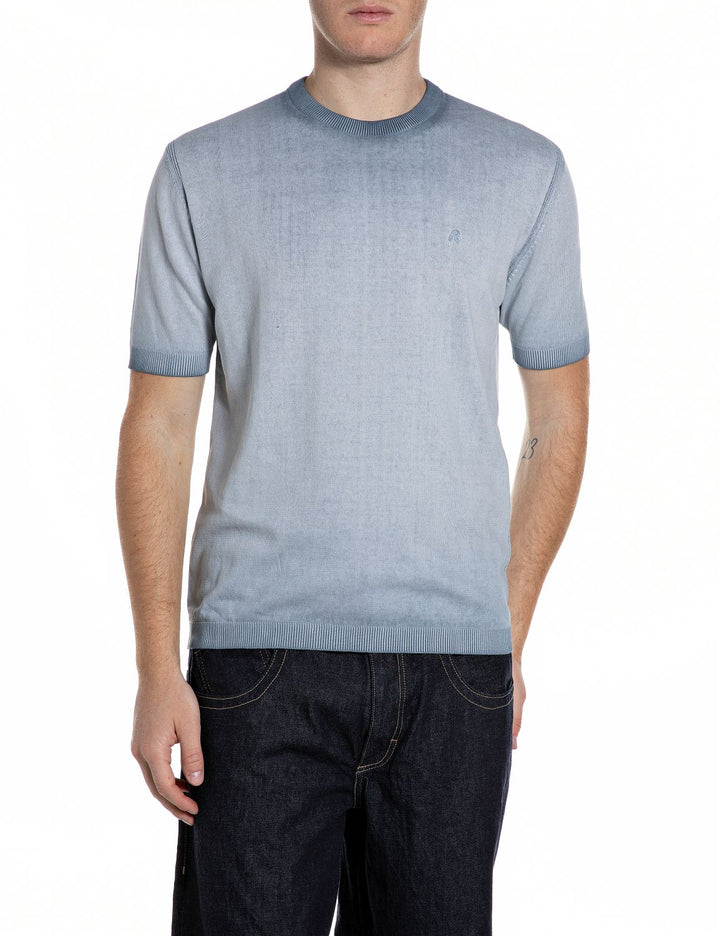 TShirt  INSIDE FADE COTTON - 1, PEWTER BLUE 211 Bild 1