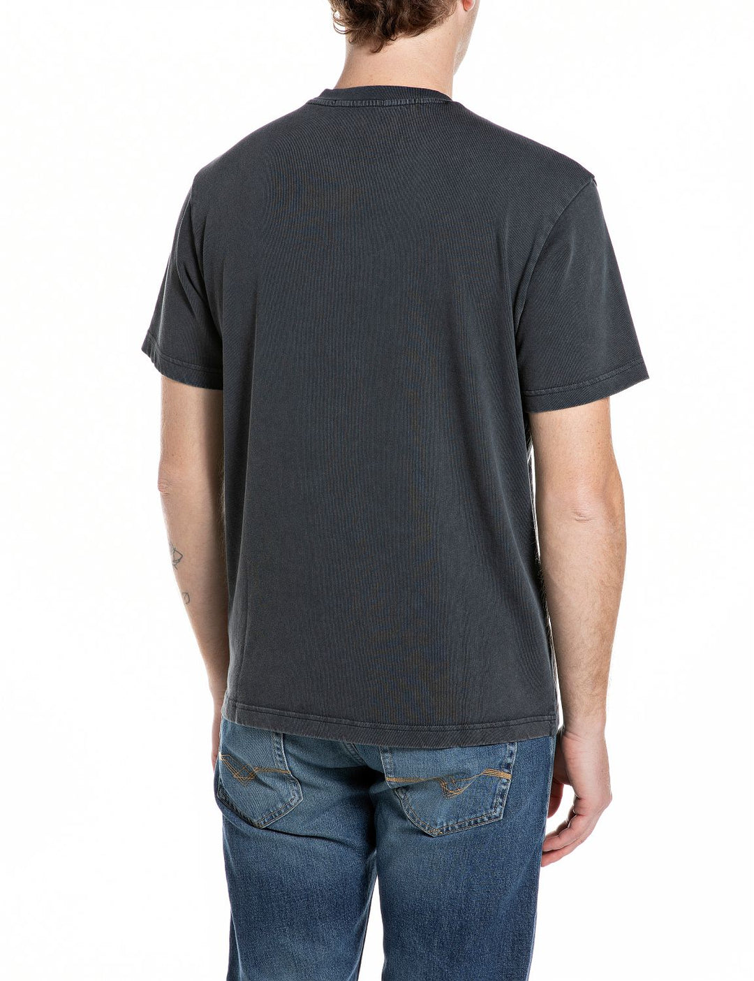 TShirt MARBLE G.DYED RUSTIC JE, BLACKBOARD 099 Bild 2