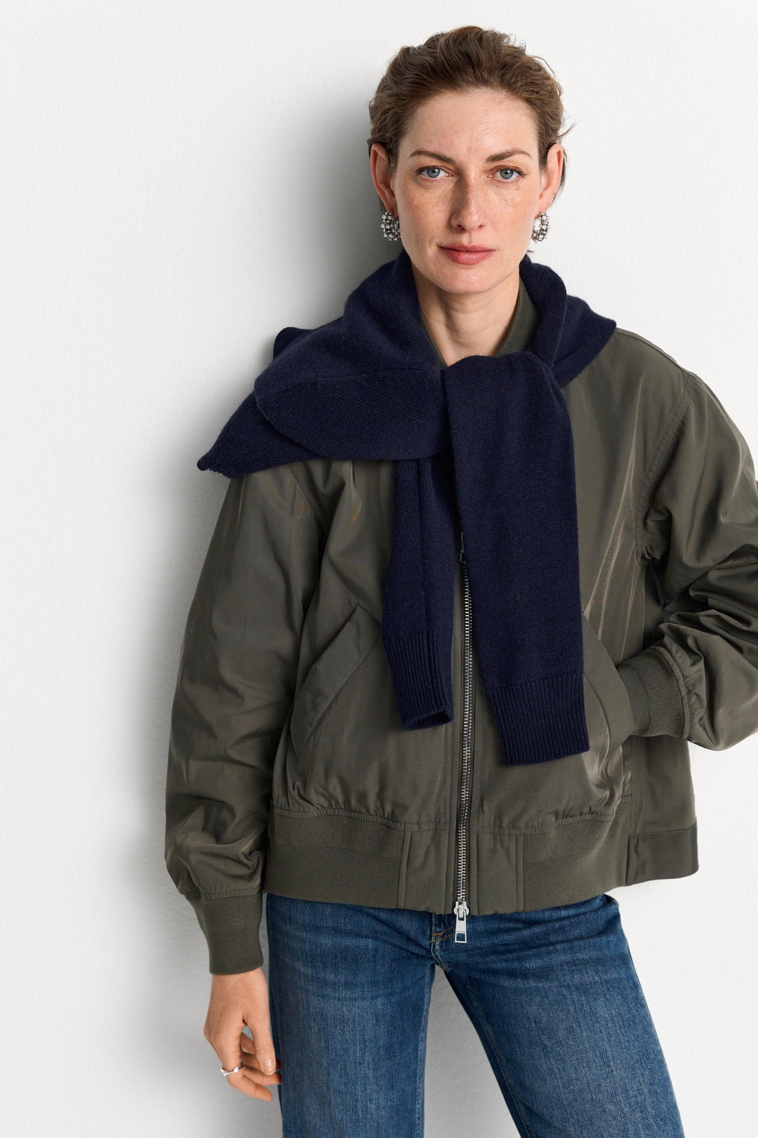 A-Shape Bomber Jacket, olive 460 Bild 3