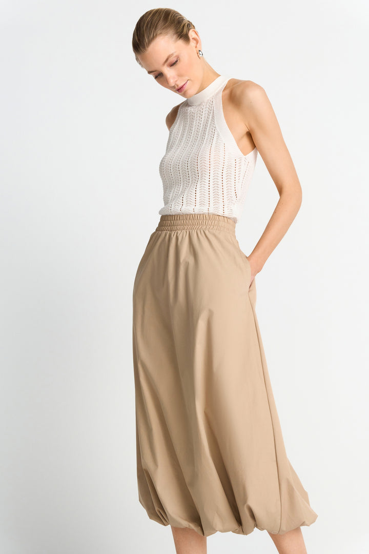 Balloon Cotton Skirt, caffee latte 223 Bild 3