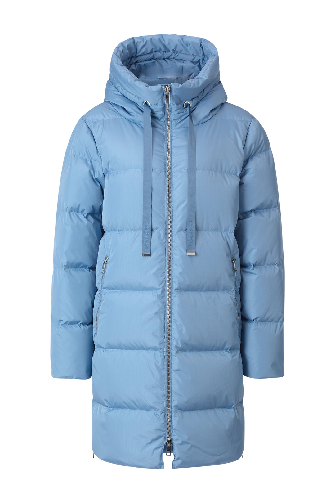 Big puffer coat sustainable, denim blue 798 Bild 1