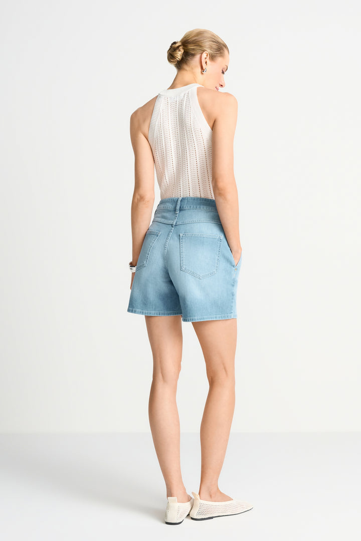 Blue Denim Shorts, denim blue 700 Bild 3
