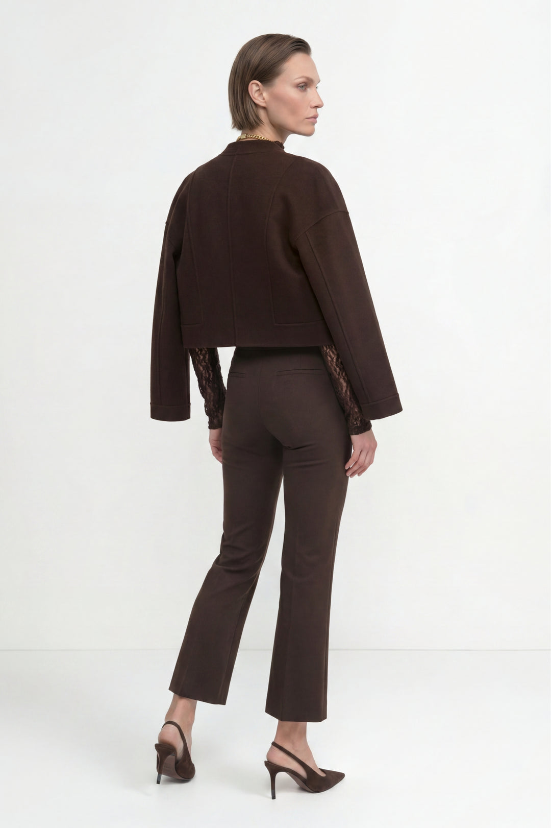 Bootcut Jersey Pants (long), chocolate torte 298 Bild 4