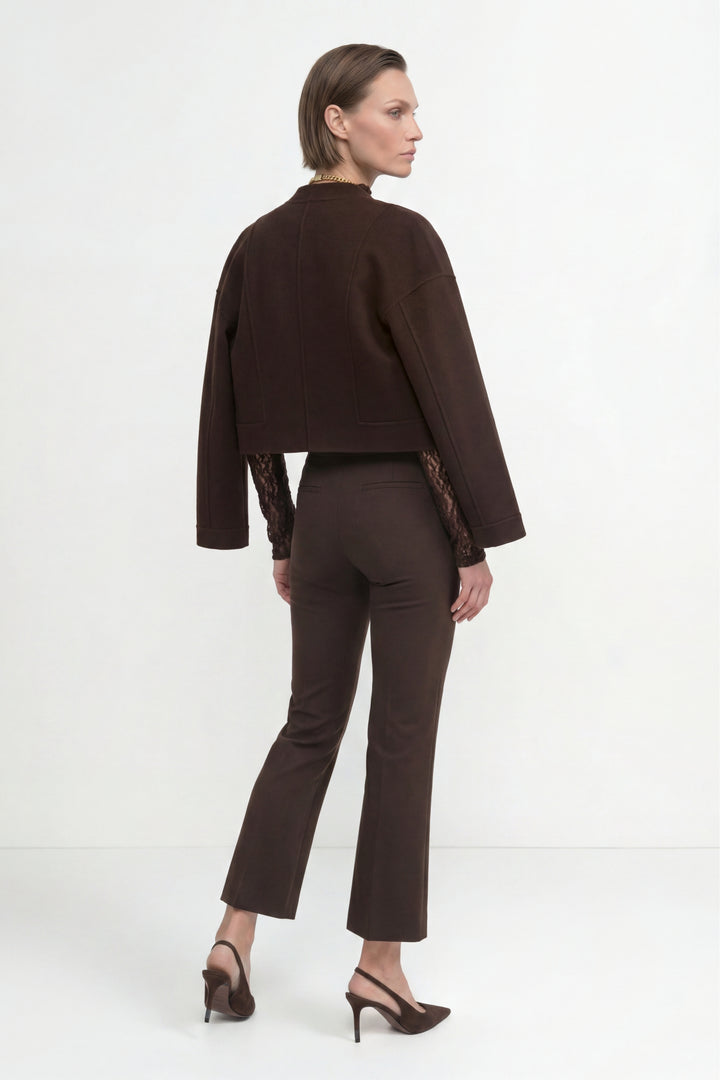 Bootcut Jersey Pants (long), chocolate torte 298 Bild 4