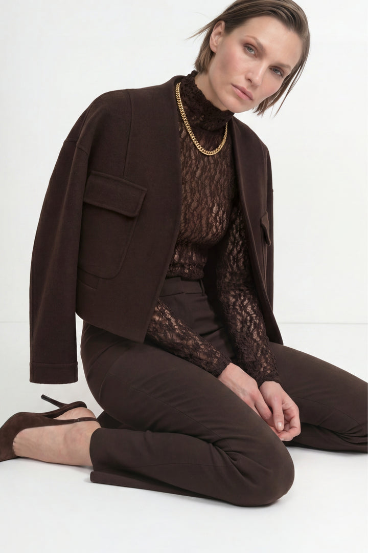 Bootcut Jersey Pants (long), chocolate torte 298 Bild 6