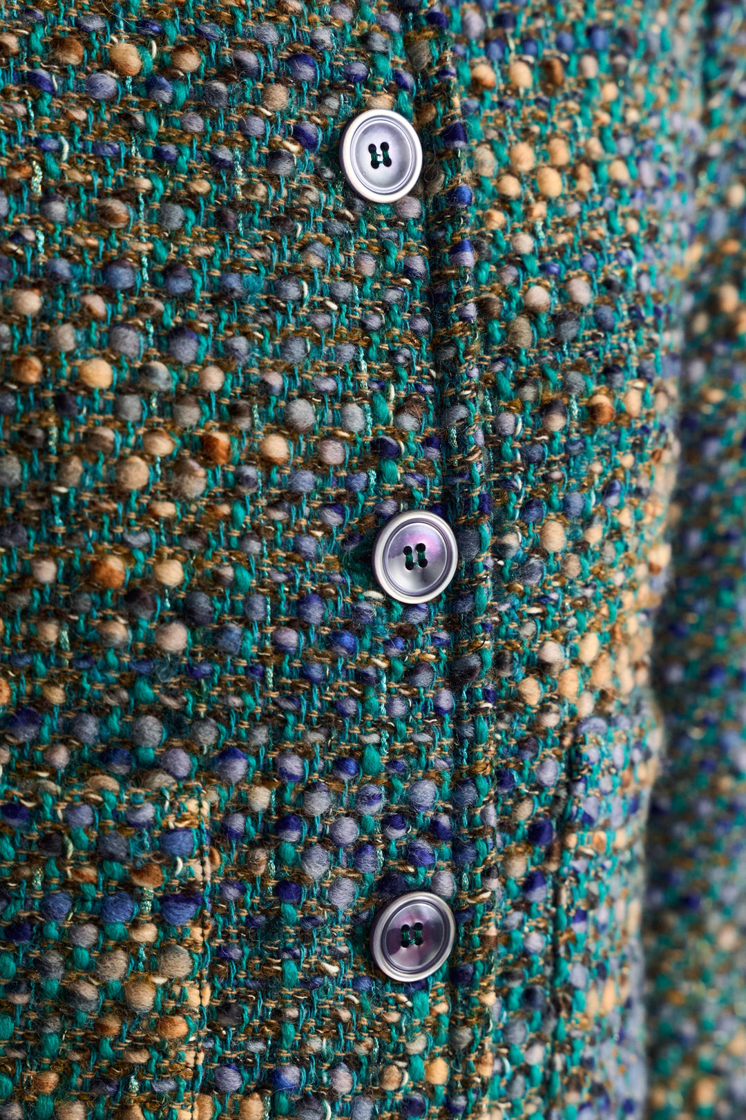 Boxy Boucle Jacket, blue jewel 726 Bild 5